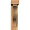 Ekena Millwork Funston Block Rough Sawn Bracket w/ Offset Brace, Western Red Cedar, 4"W x 16"D x 16"H BKT0402X16X16FST05RWR - alternate 4